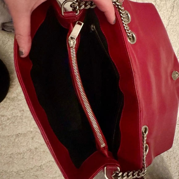 Yves Saint Laurent Scarlet Medium Lou Lou Bag - Picture 5 of 6